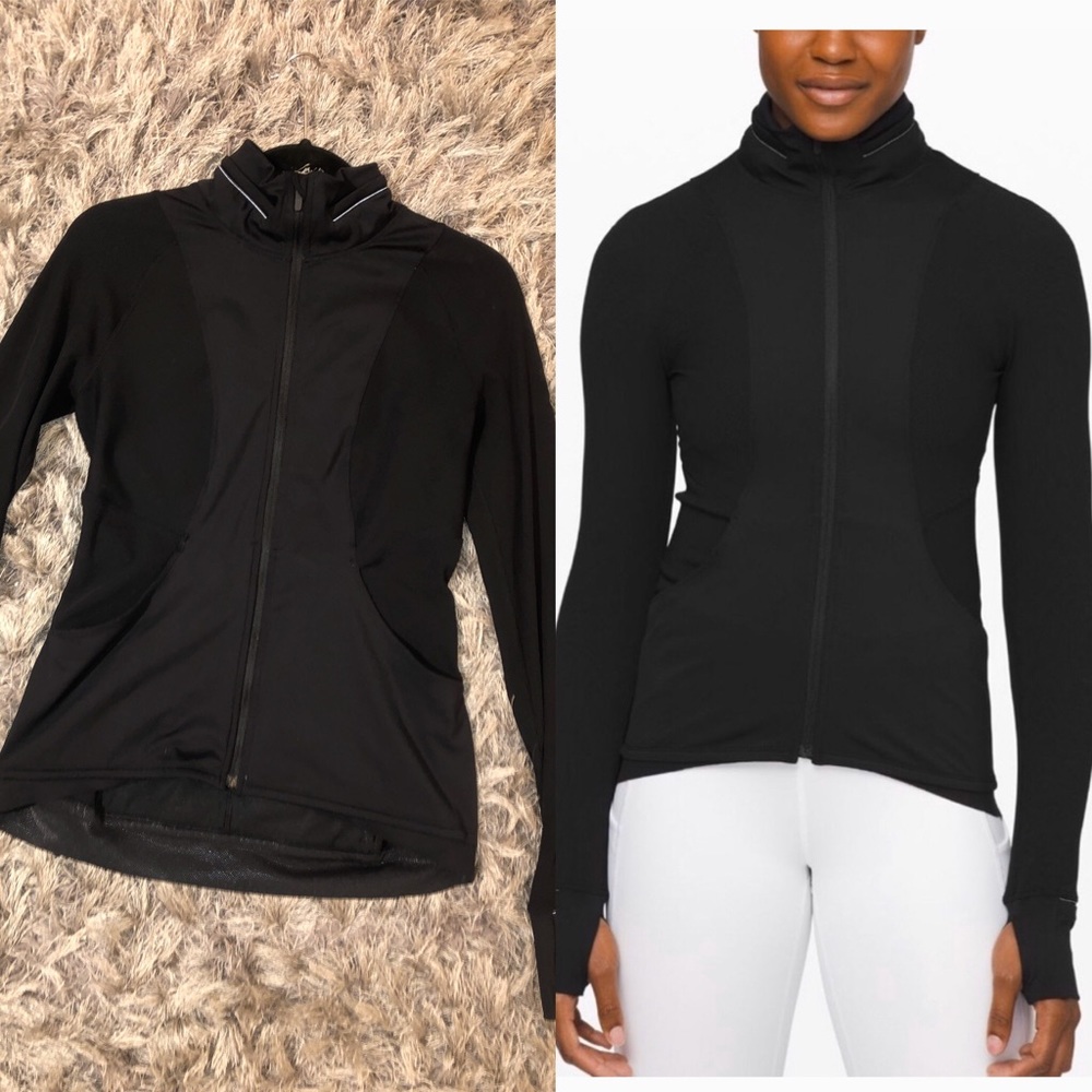 Lululemon Black Fast & Free Jacket